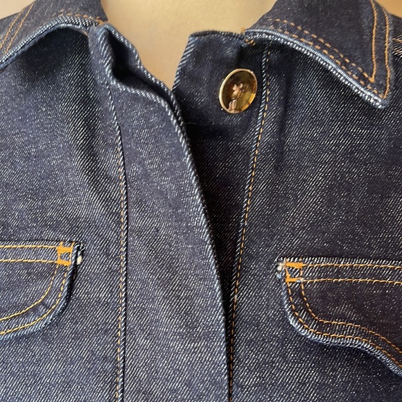 COPY - TED BAKER GELLIER DENIM UTILITY JACKET SZ US 10/12 TED SZ 4 - Picture 12 of 13